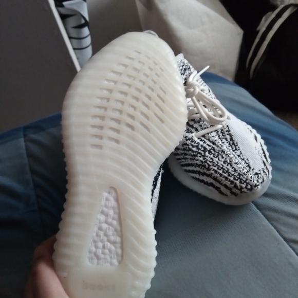Zebra Yeezys - Picture 5 of 8